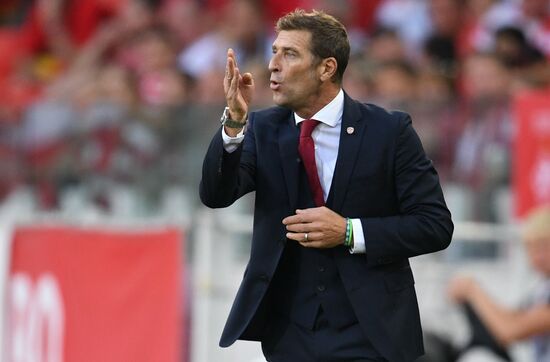 Football. Russian Premier League. Spartak vs. Anzhi