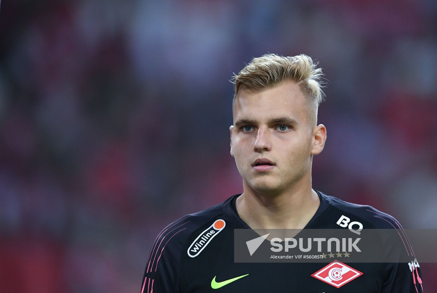 Football. Russian Premier League. Spartak vs. Anzhi