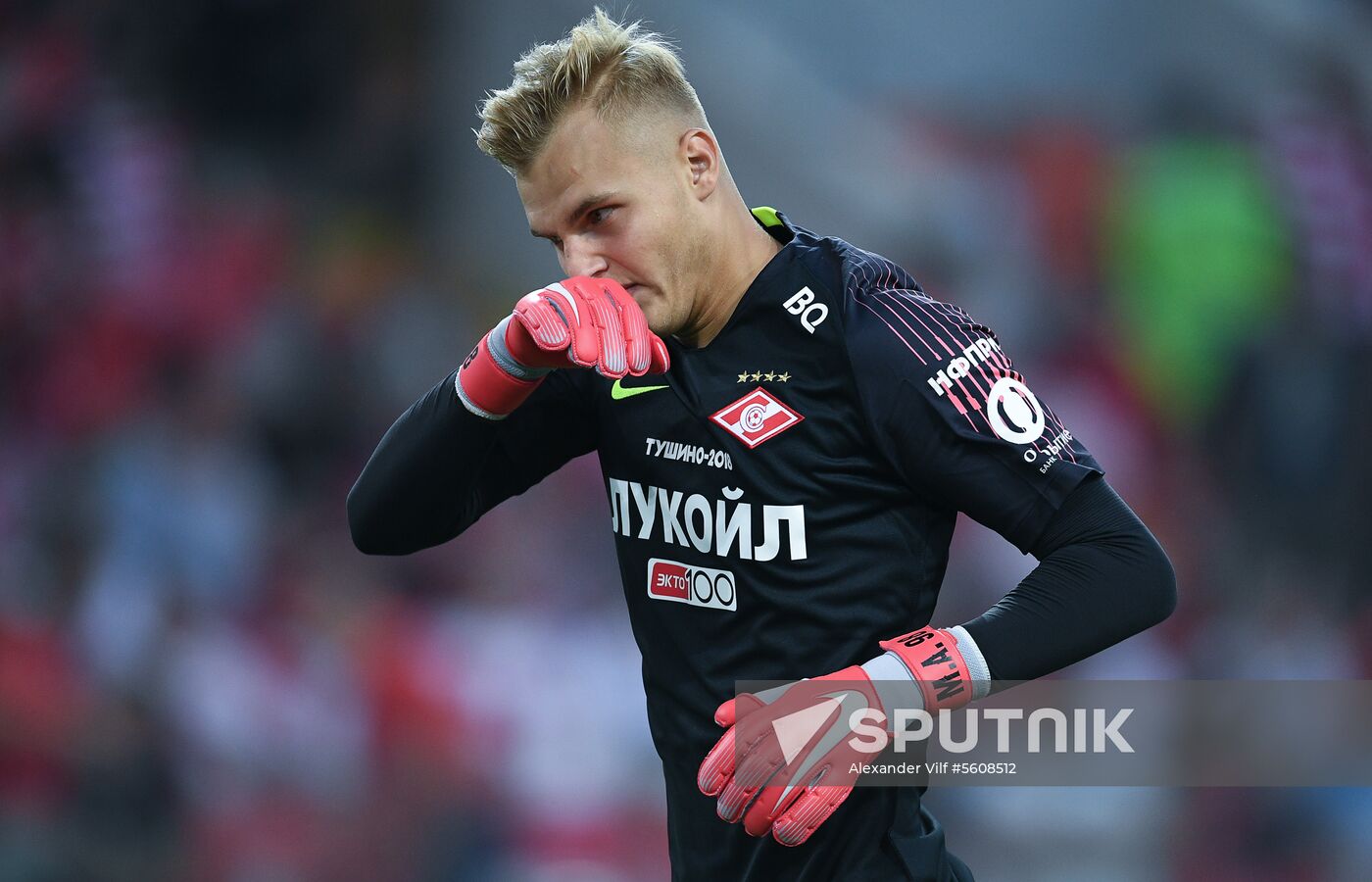Football. Russian Premier League. Spartak vs. Anzhi