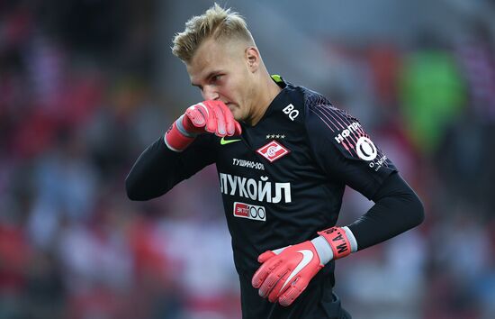 Football. Russian Premier League. Spartak vs. Anzhi