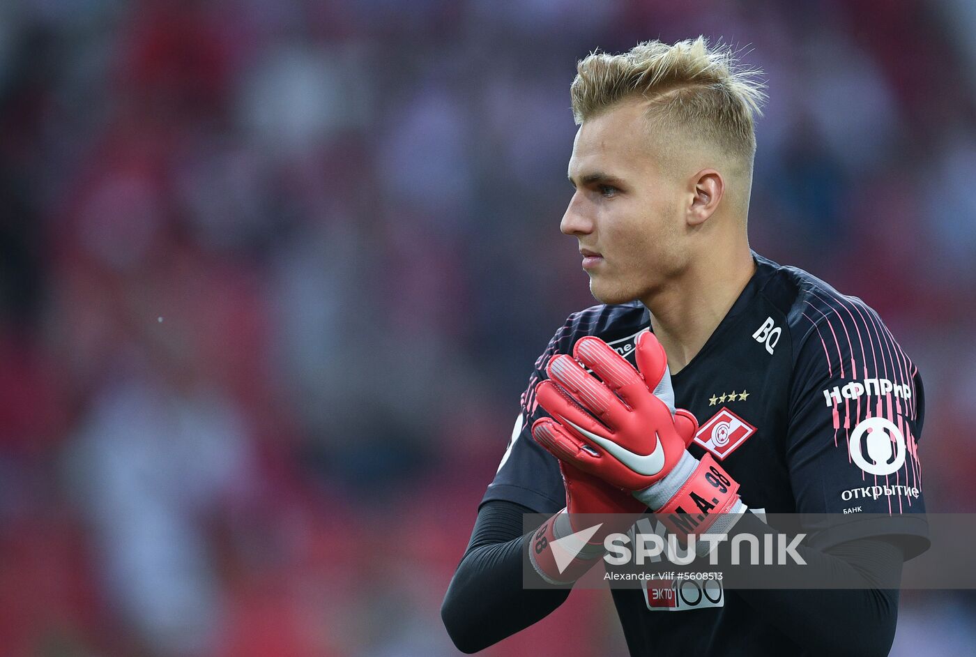 Football. Russian Premier League. Spartak vs. Anzhi