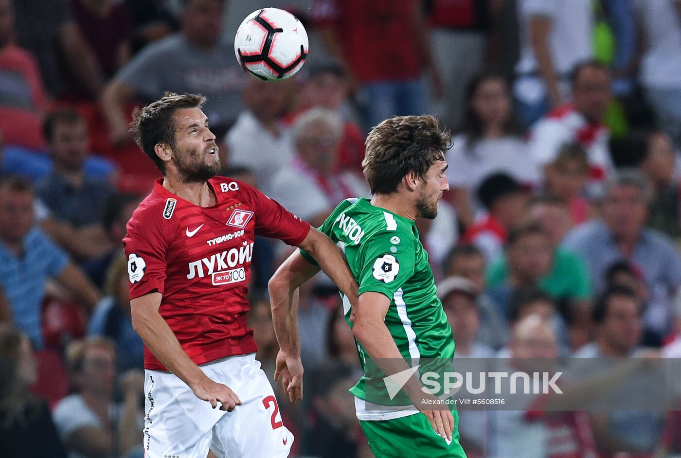 Football. Russian Premier League. Spartak vs. Anzhi
