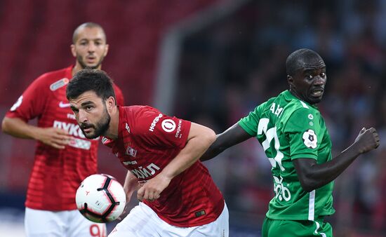 Football. Russian Premier League. Spartak vs. Anzhi
