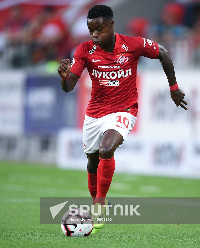 Football. Russian Premier League. Spartak vs. Anzhi