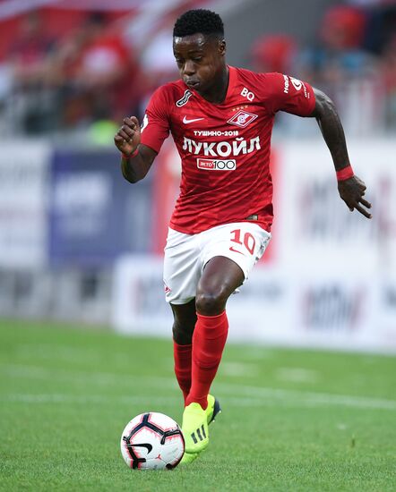 Football. Russian Premier League. Spartak vs. Anzhi