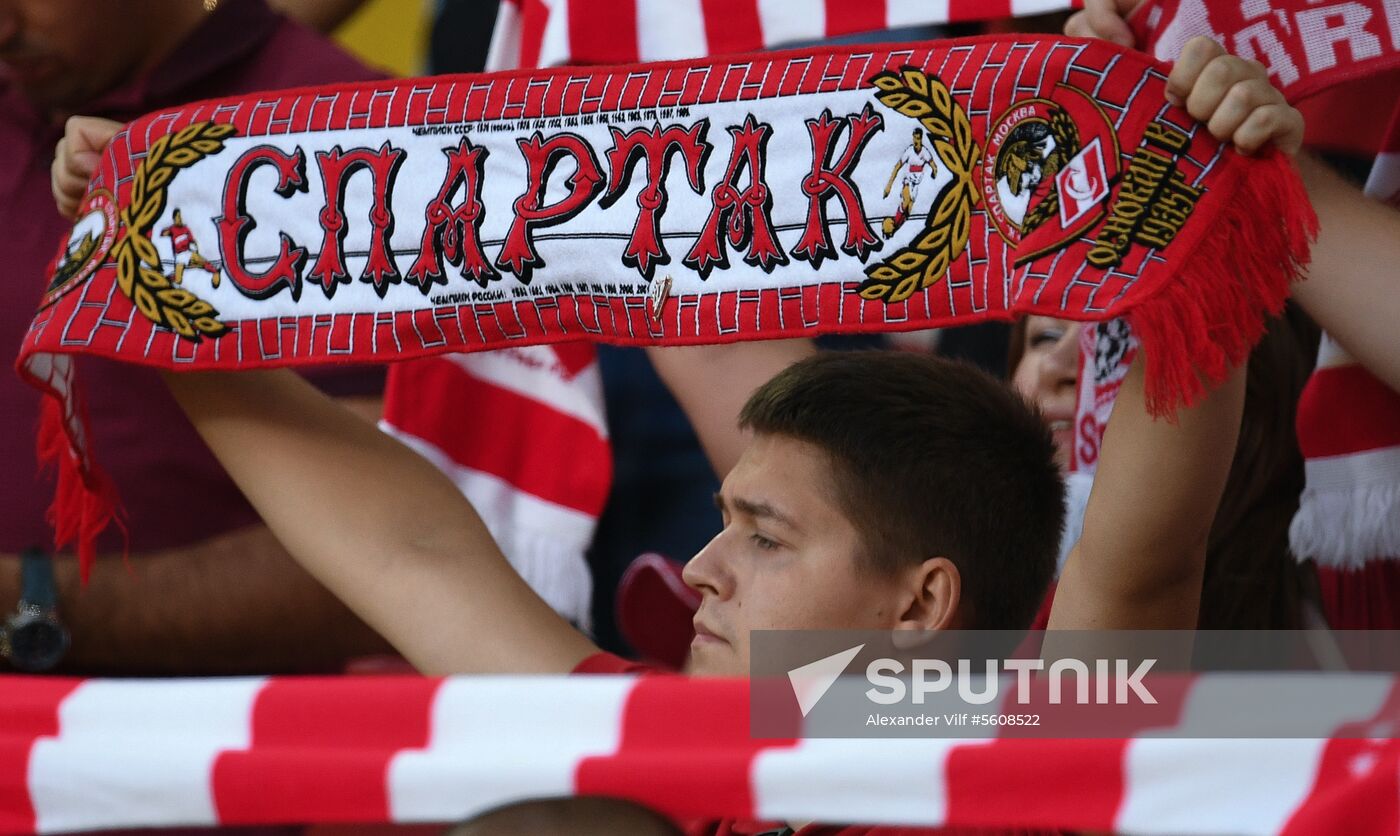 Football. Russian Premier League. Spartak vs. Anzhi