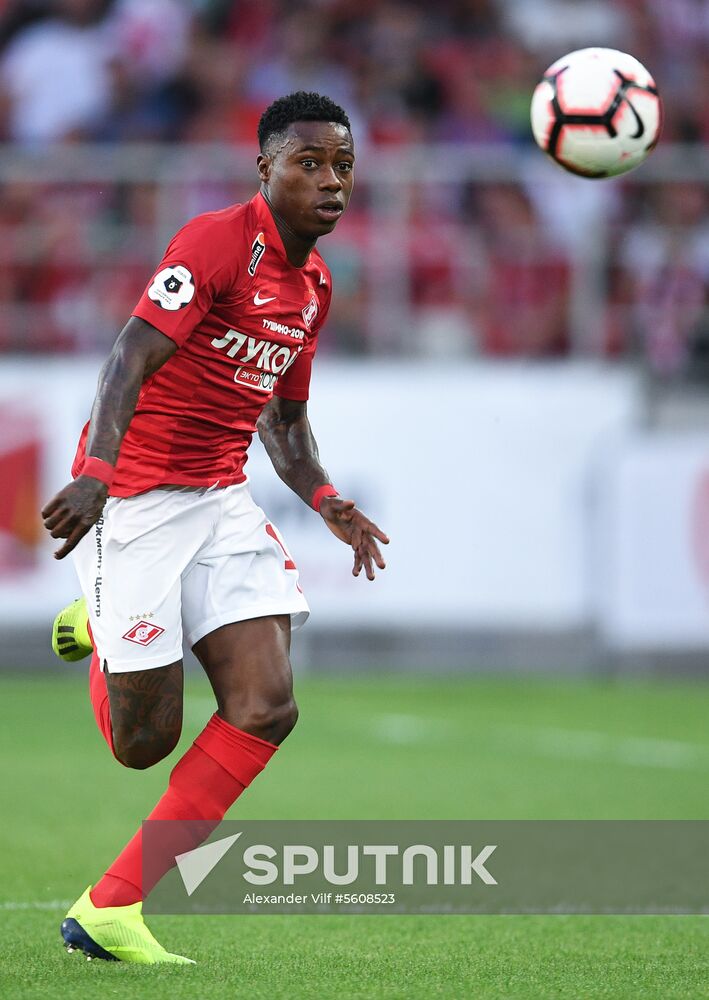 Football. Russian Premier League. Spartak vs. Anzhi