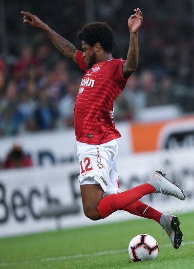 Football. Russian Premier League. Spartak vs. Anzhi