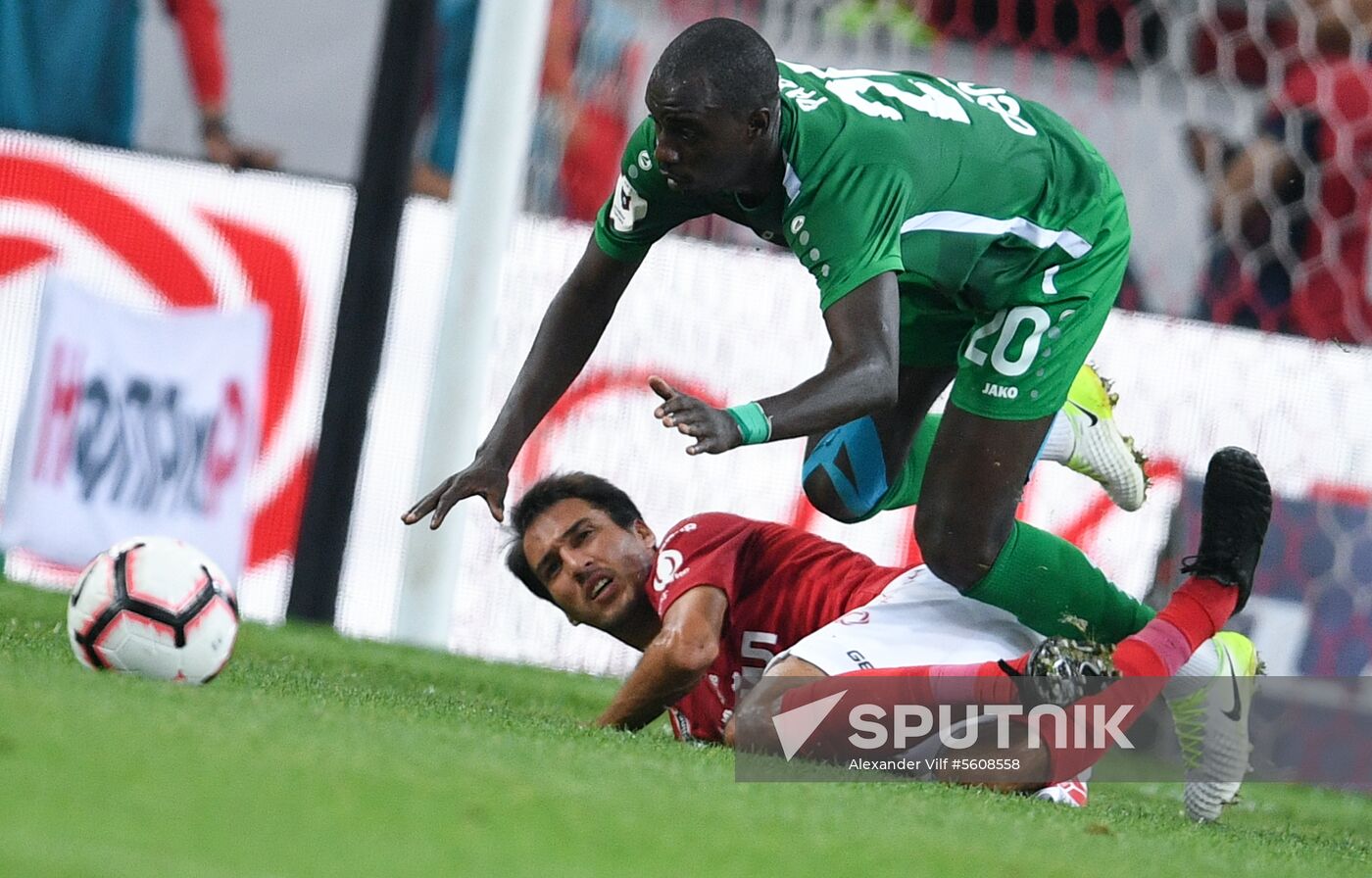 Football. Russian Premier League. Spartak vs. Anzhi