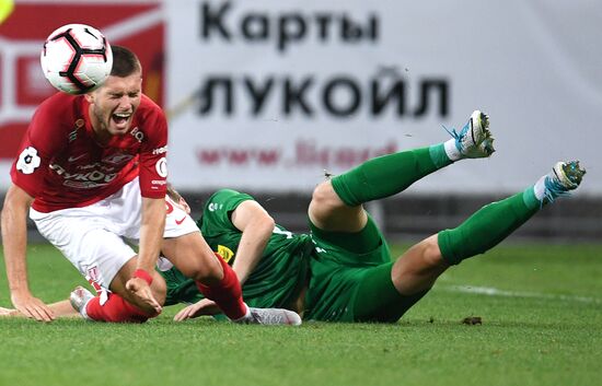 Football. Russian Premier League. Spartak vs. Anzhi