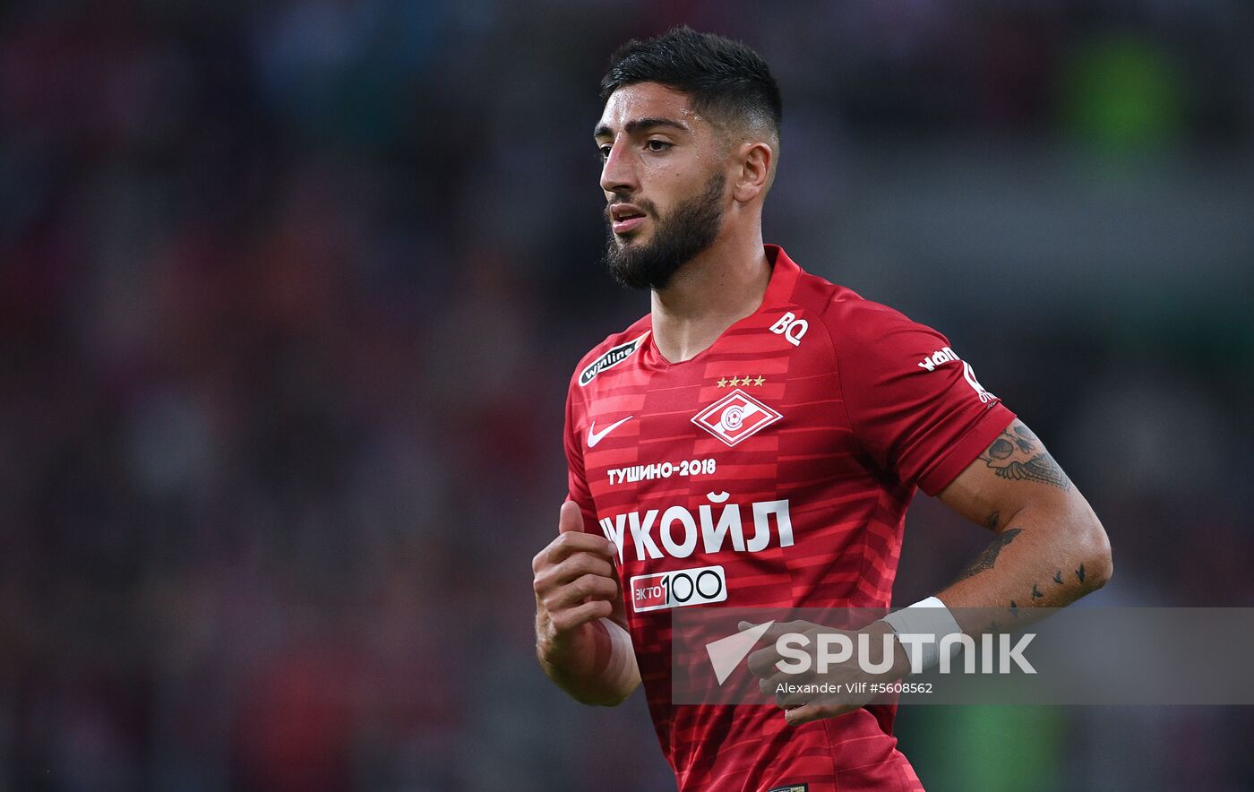 Football. Russian Premier League. Spartak vs. Anzhi