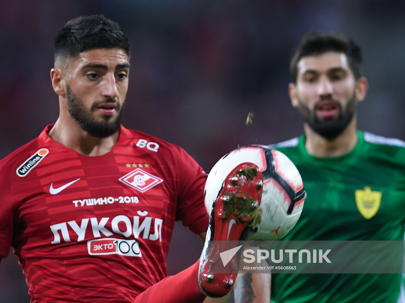 Football. Russian Premier League. Spartak vs. Anzhi