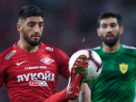 Football. Russian Premier League. Spartak vs. Anzhi