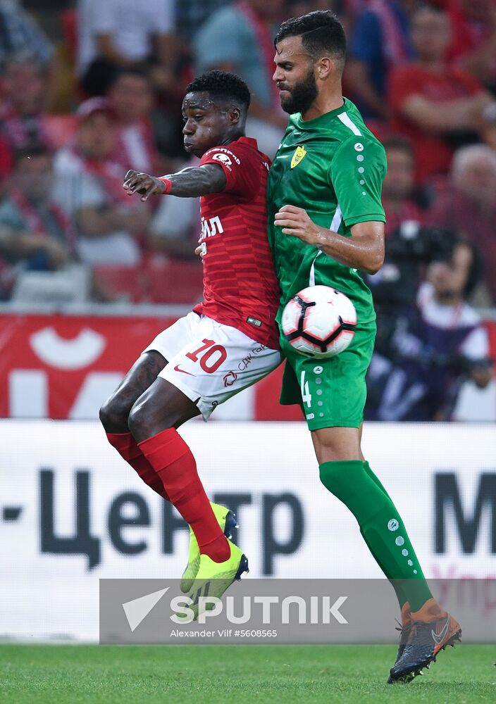 Football. Russian Premier League. Spartak vs. Anzhi