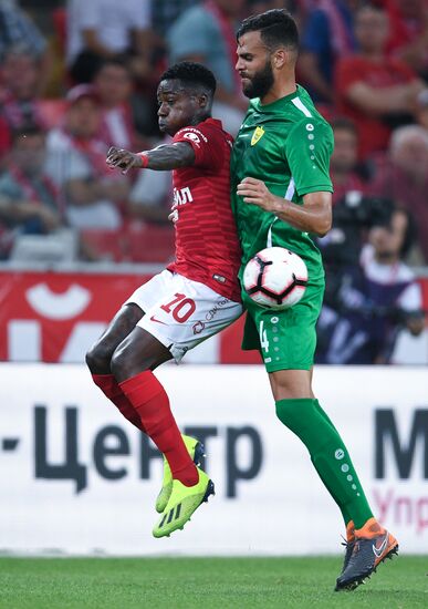 Football. Russian Premier League. Spartak vs. Anzhi