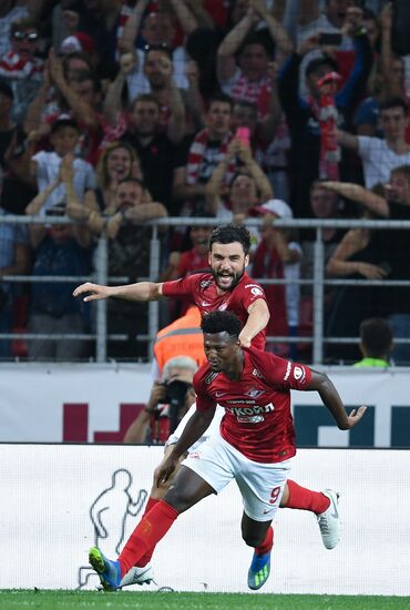 Football. Russian Premier League. Spartak vs. Anzhi