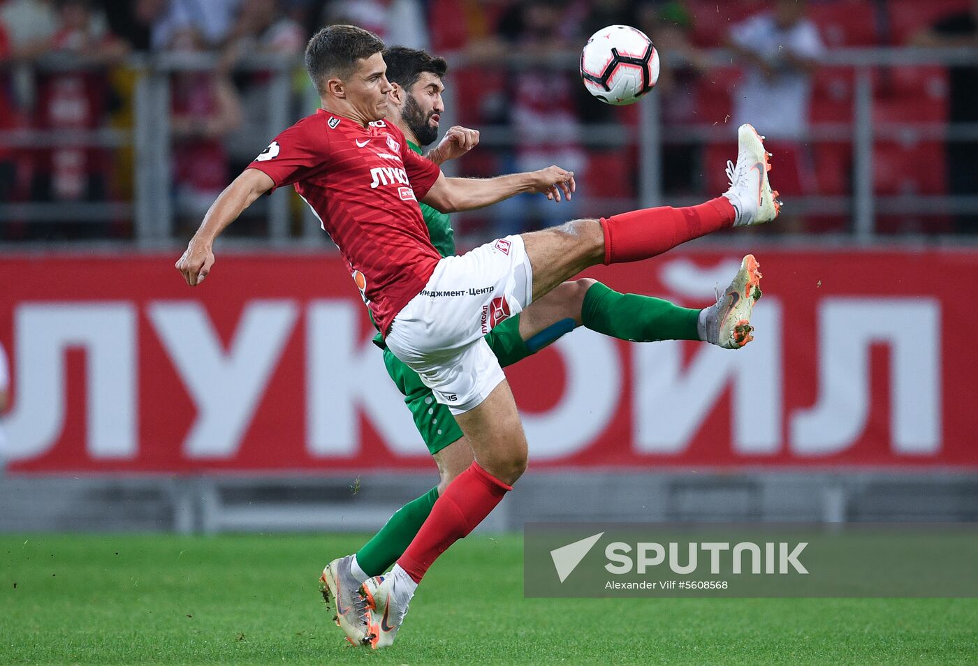 Football. Russian Premier League. Spartak vs. Anzhi