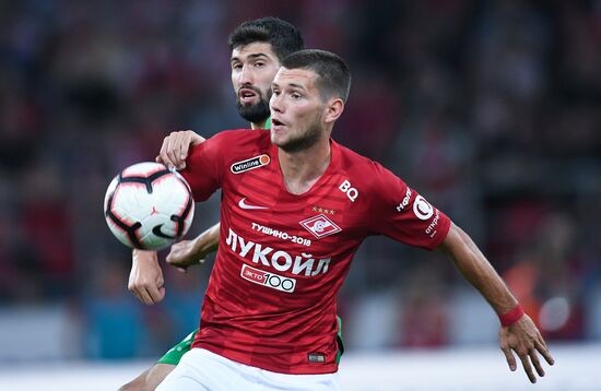 Football. Russian Premier League. Spartak vs. Anzhi