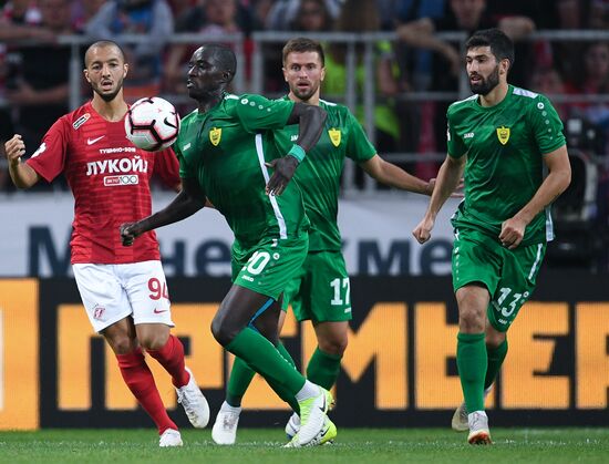 Football. Russian Premier League. Spartak vs. Anzhi