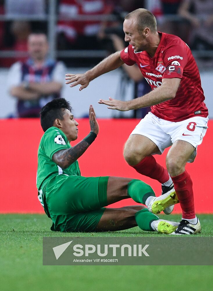 Football. Russian Premier League. Spartak vs. Anzhi