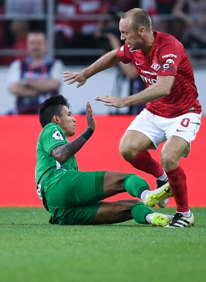 Football. Russian Premier League. Spartak vs. Anzhi
