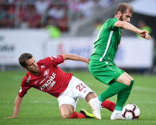 Football. Russian Premier League. Spartak vs. Anzhi