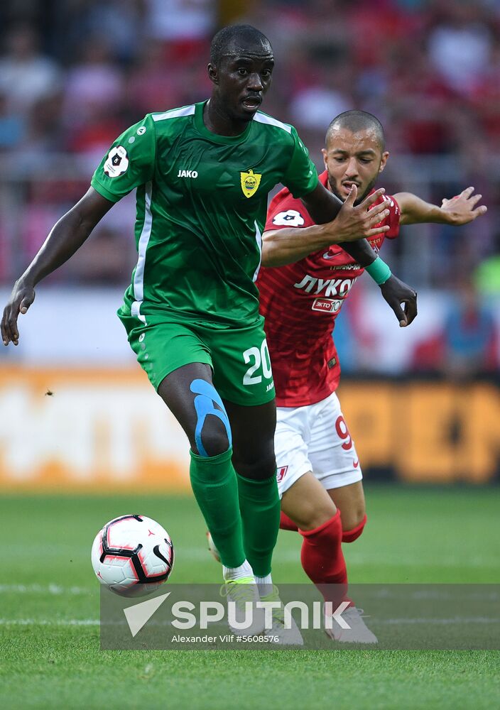 Football. Russian Premier League. Spartak vs. Anzhi