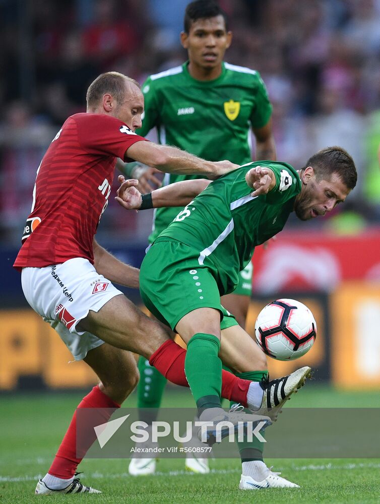 Football. Russian Premier League. Spartak vs. Anzhi