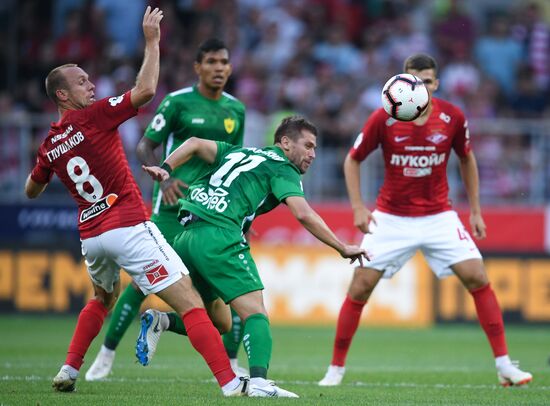 Football. Russian Premier League. Spartak vs. Anzhi