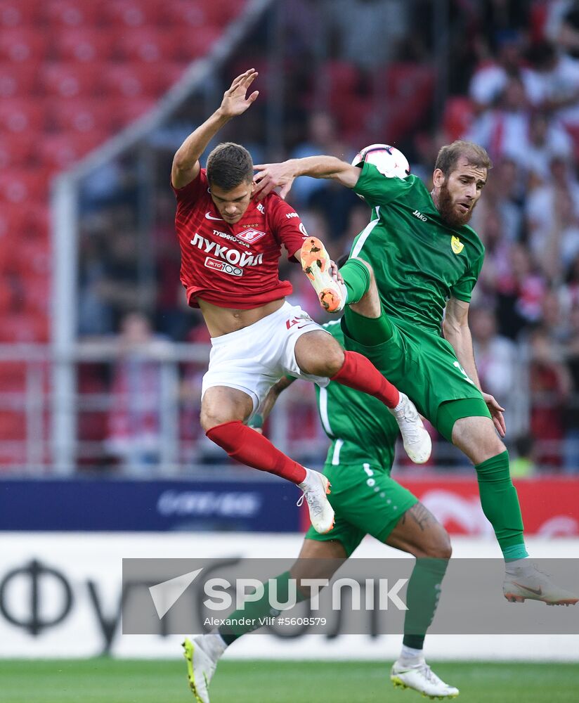 Football. Russian Premier League. Spartak vs. Anzhi