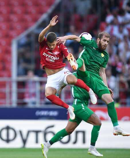 Football. Russian Premier League. Spartak vs. Anzhi