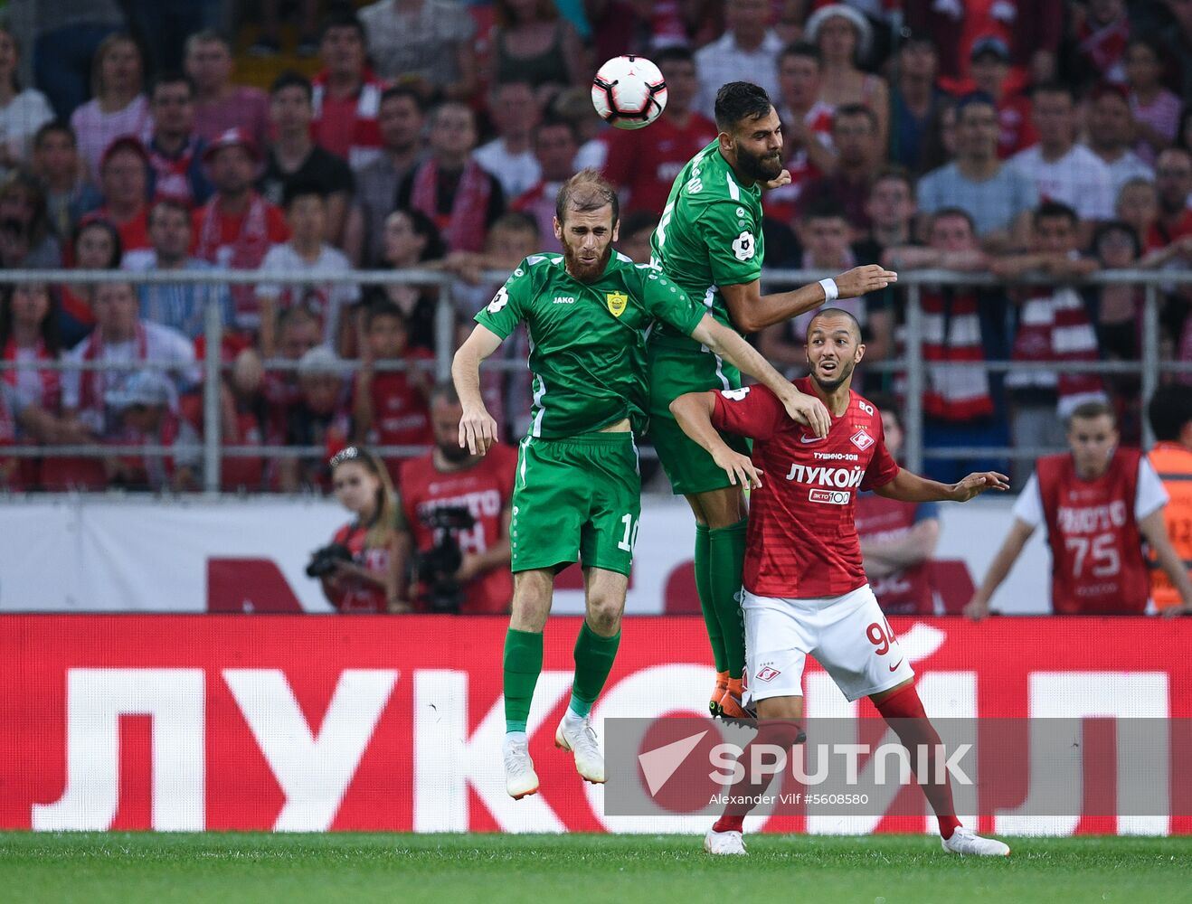 Football. Russian Premier League. Spartak vs. Anzhi