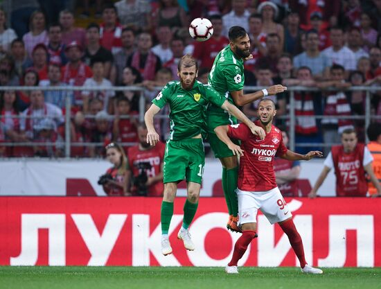 Football. Russian Premier League. Spartak vs. Anzhi