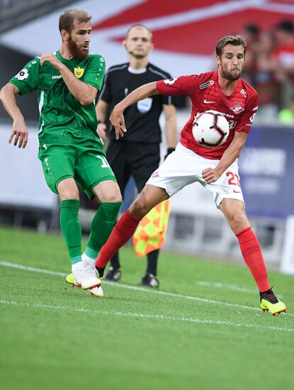 Football. Russian Premier League. Spartak vs. Anzhi