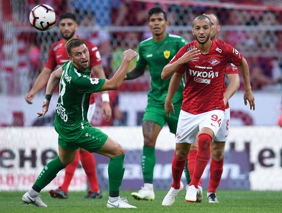 Football. Russian Premier League. Spartak vs. Anzhi