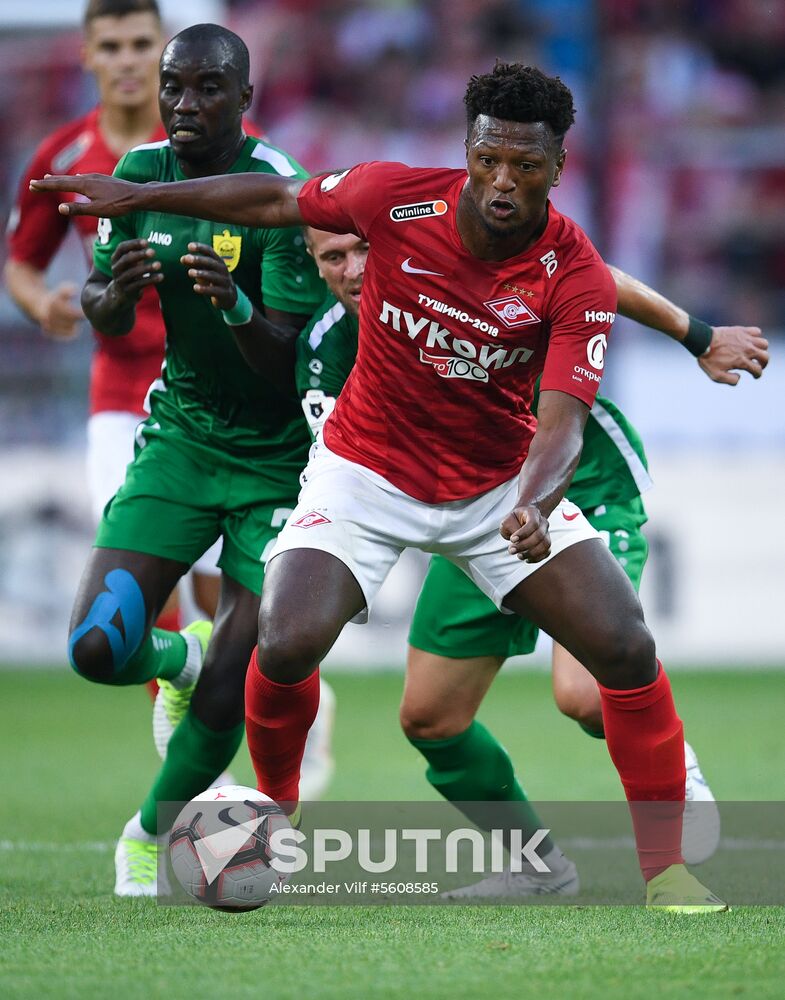 Football. Russian Premier League. Spartak vs. Anzhi