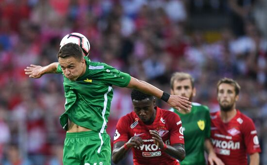 Football. Russian Premier League. Spartak vs. Anzhi