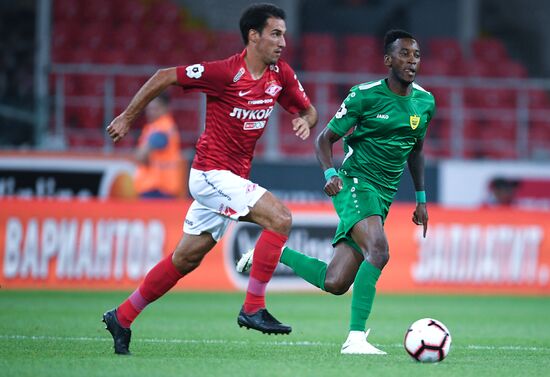Football. Russian Premier League. Spartak vs. Anzhi