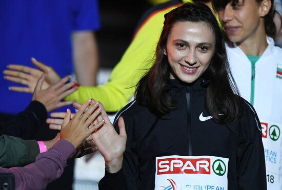 European Athletics Championships. Day five