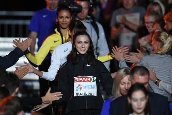 European Athletics Championships. Day five