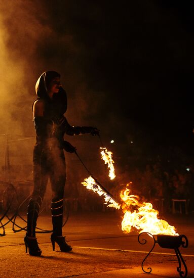 Crimea Fire Fest in Koktebel