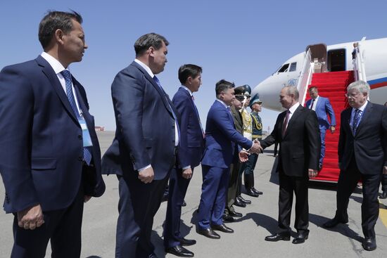 President Vladimir Putin attends Fifth Caspian Summit in Aktau, Kazakhstan