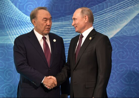 President Vladimir Putin attends Fifth Caspian Summit in Aktau, Kazakhstan