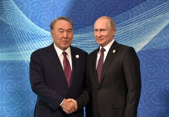 President Vladimir Putin attends Fifth Caspian Summit in Aktau, Kazakhstan