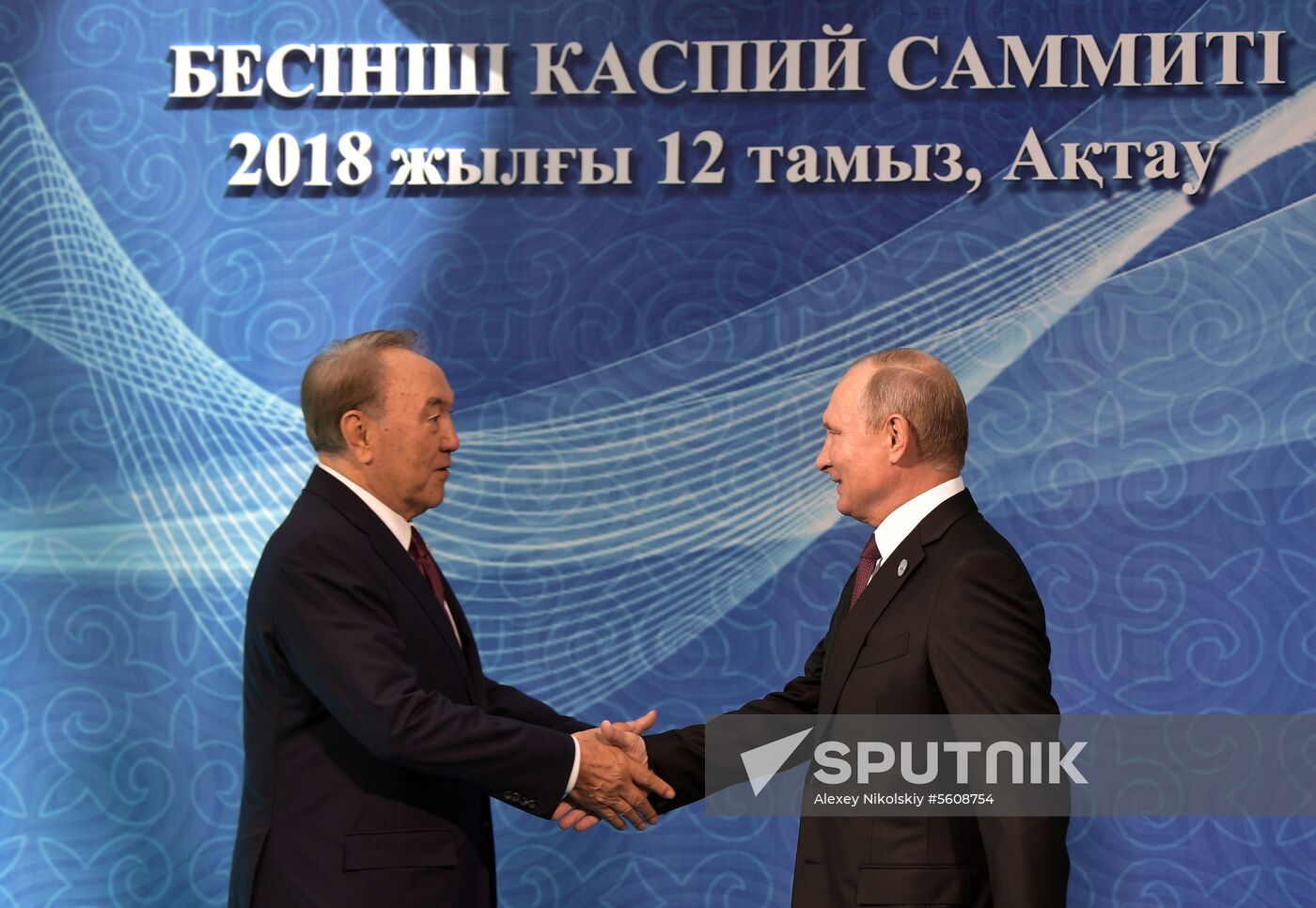 President Vladimir Putin attends Fifth Caspian Summit in Aktau, Kazakhstan