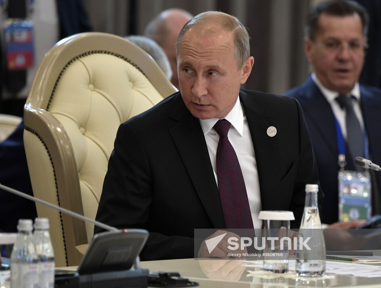 President Vladimir Putin attends Fifth Caspian Summit in Aktau, Kazakhstan