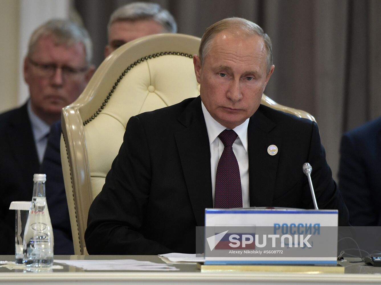 President Vladimir Putin attends Fifth Caspian Summit in Aktau, Kazakhstan