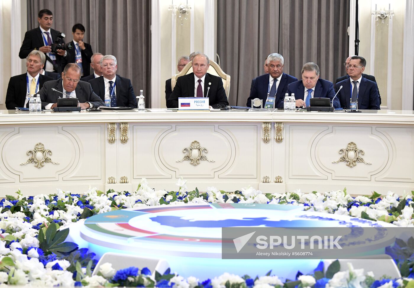 President Vladimir Putin attends Fifth Caspian Summit in Aktau, Kazakhstan