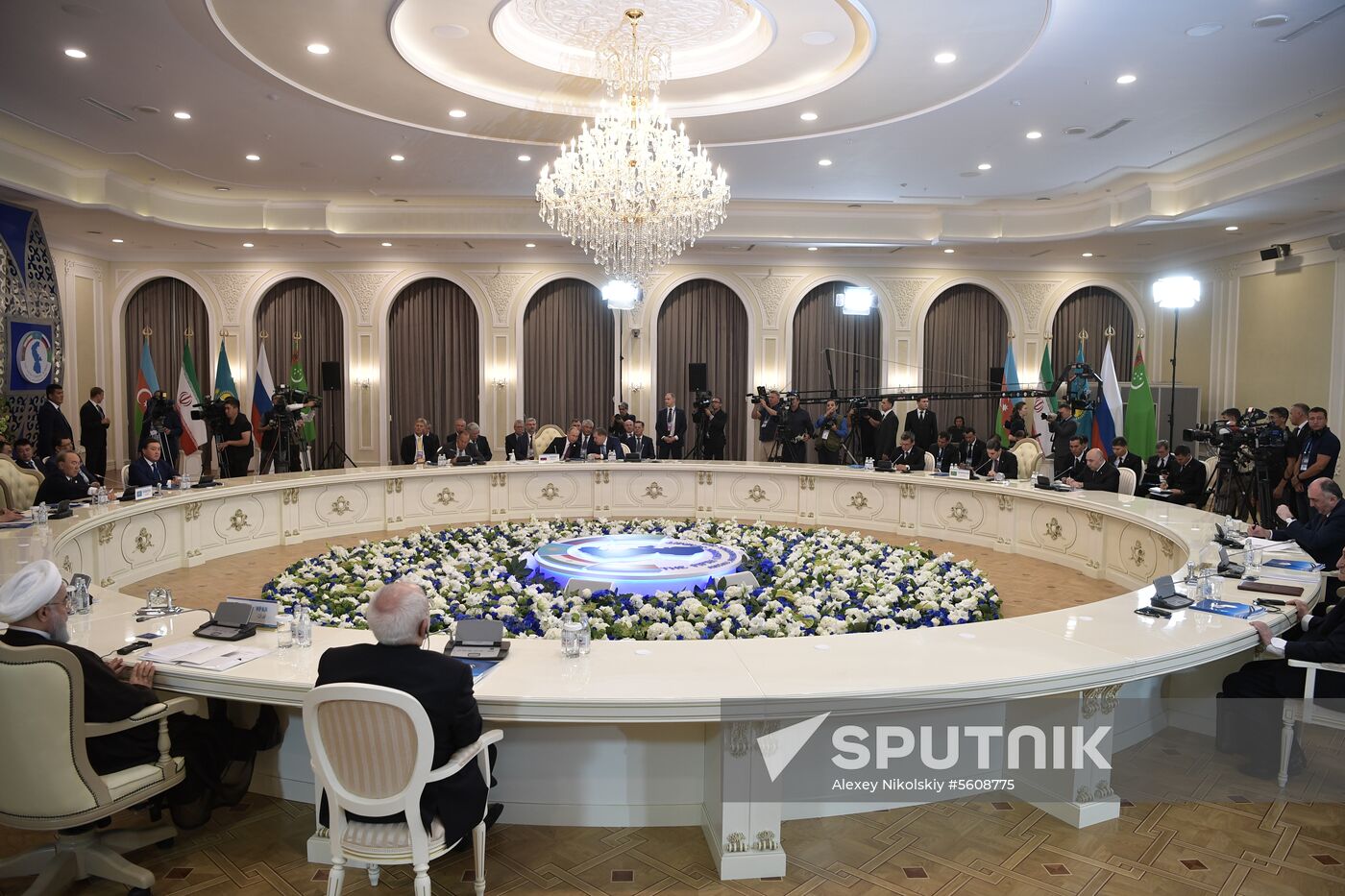 President Vladimir Putin attends Fifth Caspian Summit in Aktau, Kazakhstan