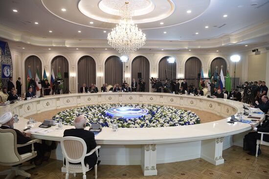 President Vladimir Putin attends Fifth Caspian Summit in Aktau, Kazakhstan